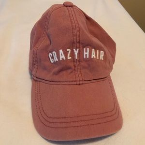 “Crazy Hair, Don’t Care” Baseball Hat
